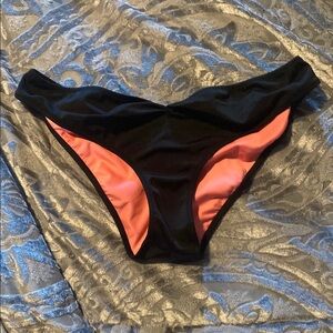 PINK Victoria's Secret Black bikini bottom